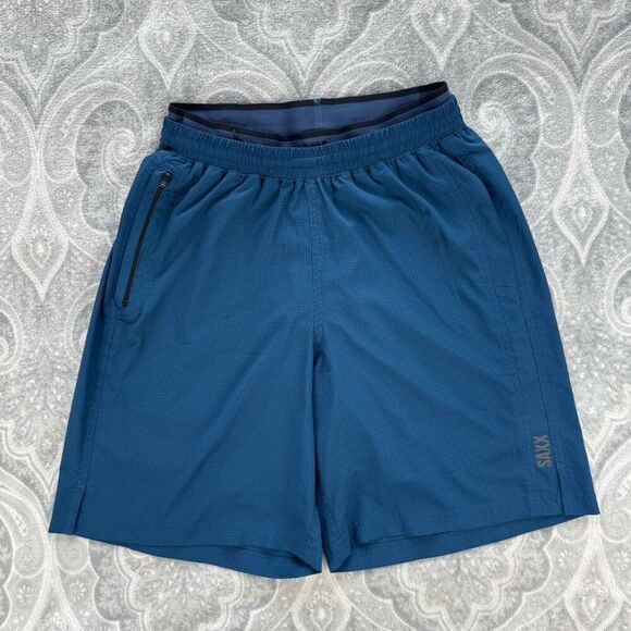 Mens Saxx Kinetic Train Shorts - Picture 1 of 4